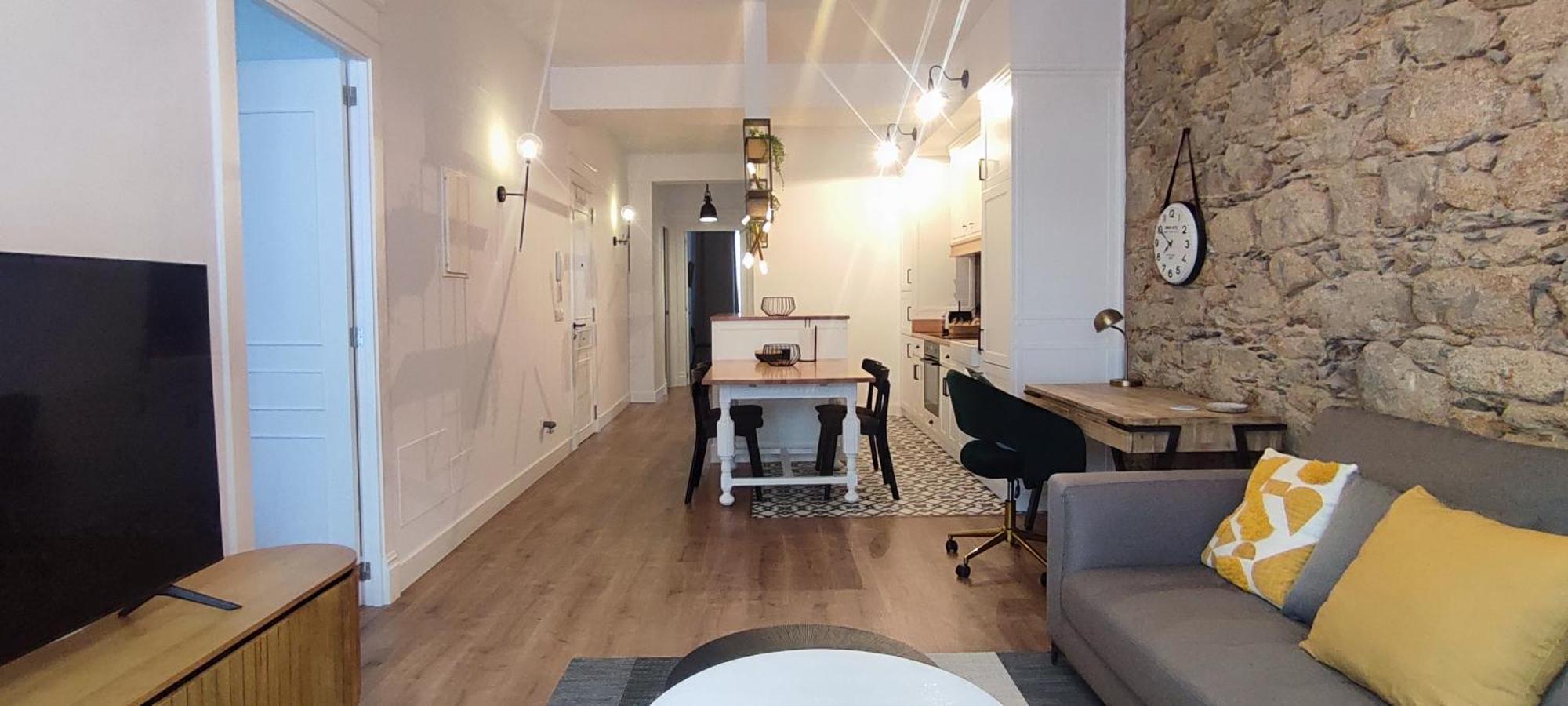 Apartment Calle Real Con Patio Ferrol